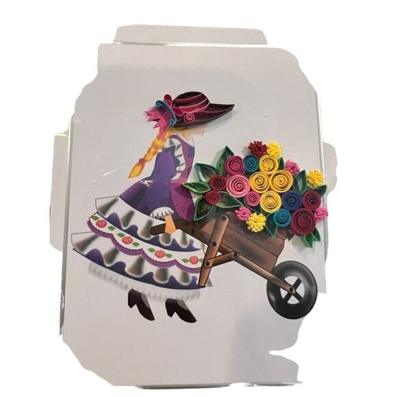 Mother 's Day cards Happy Day - hand crafted set of 3 - Picture 1 of 6